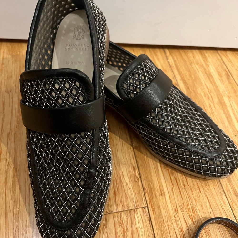 Brunello Cucinelli monili
Laser Cut Leather Loafers 39 - Picture 5 of 8